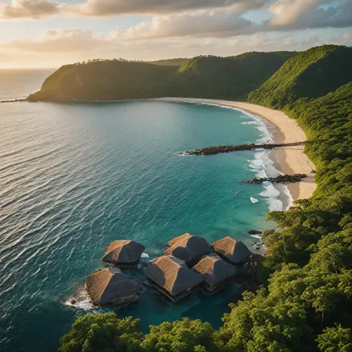 Guyana beaches and luxury stays along the wild Atlantic coast